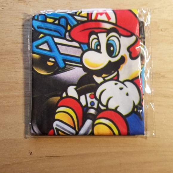 Super Mario Kart 2x3 foot tapestry / Super Nintendo banner wall flag game room - Picture 9 of 10